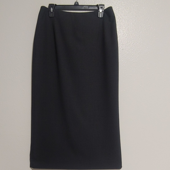 Gray office Maxi skirt size 12 - Picture 3 of 8
